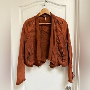 Free People Cropped Jacket
